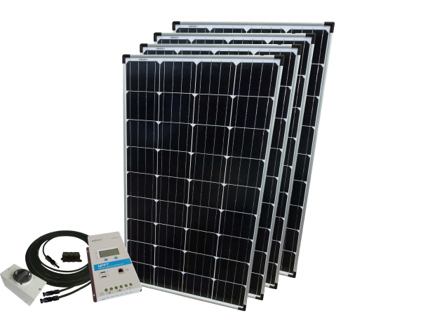 12V - Off Grid Solar Kits - Excluding Batteries