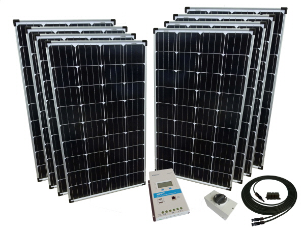 24V - Off Grid Solar Kits - Excluding Batteries