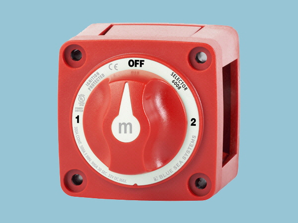 Blue Sea M-Series Selector 3 Position Battery Switch
