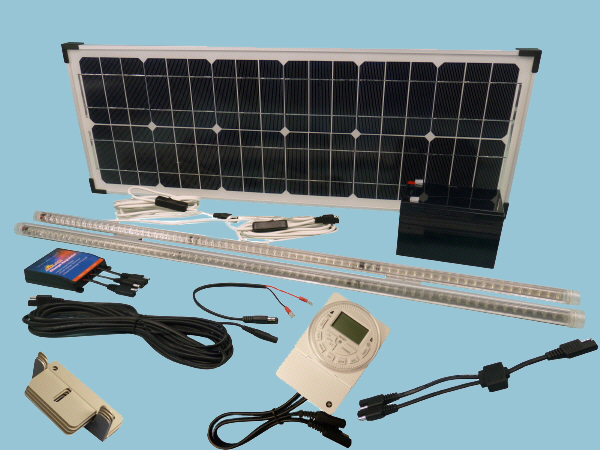 Solar Hen House Lighting Kit 2