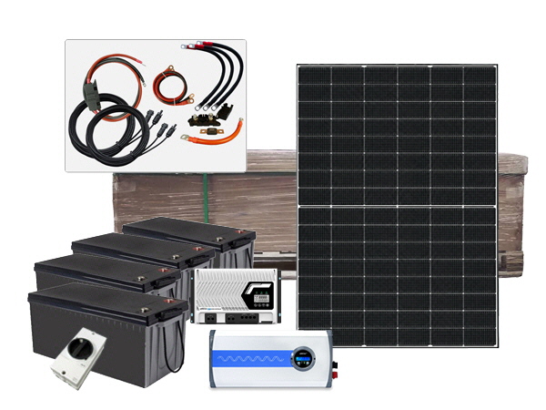 48V - Off Grid Solar Kits - Including Batteries