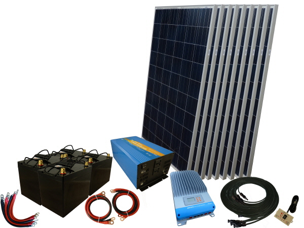 48V - Off Grid Solar Kits with Batteries - Sunshine Solar