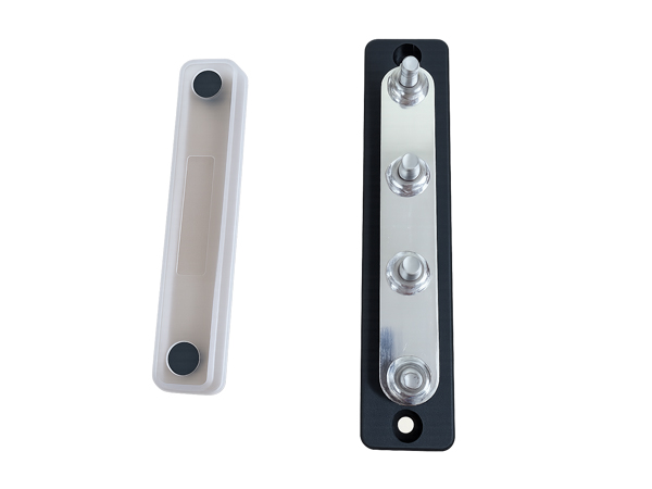 Sunshine Busbar 150A 4P +Cover - BLACK