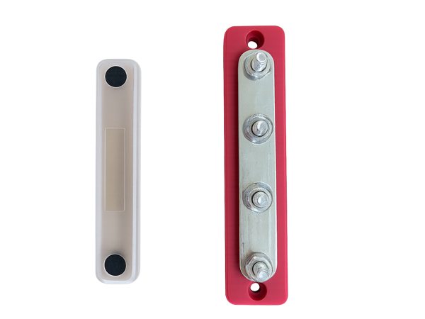 Sunshine Busbar 150A 4P +Cover - RED