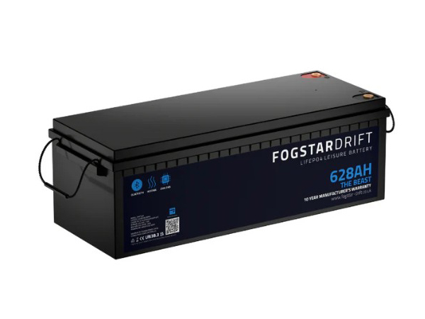 628Ah 12V Drift Lithium Battery - Bluetooth & Heater
