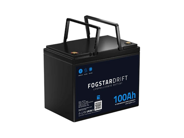 FogStar Drift 100Ah 12V Lithium Battery - Bluetooth & Heater