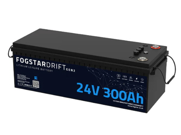Fogstar Drift 300Ah 24V Lithium Battery - Bluetooth & Heater (Gen2)