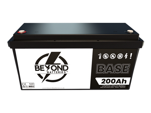 200AH 12.8V Budget Friendly LiFePO4 Lithium Battery with Bluetooth