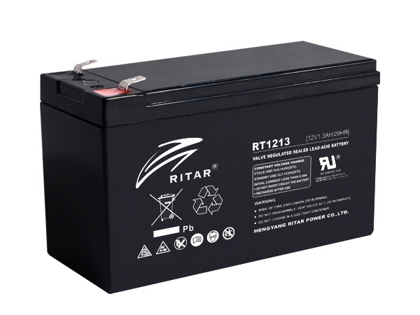 1.3Ah - 12V Sealed Lead Acid Battery