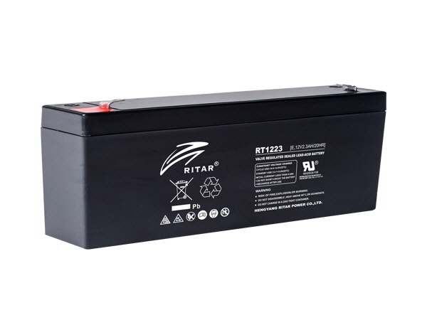 2.3Ah - 12V Sealed Lead Acid Battery