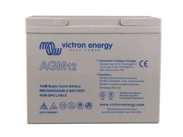 25Ah - 12V Victron AGM Super Cycle Battery (M5)