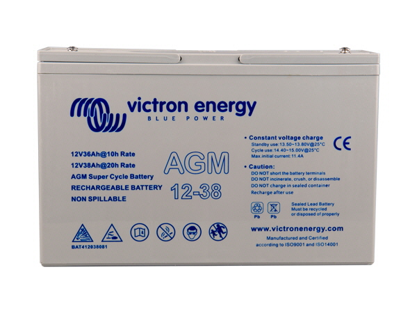 38Ah - 12V Victron AGM Super Cycle Battery (M5)