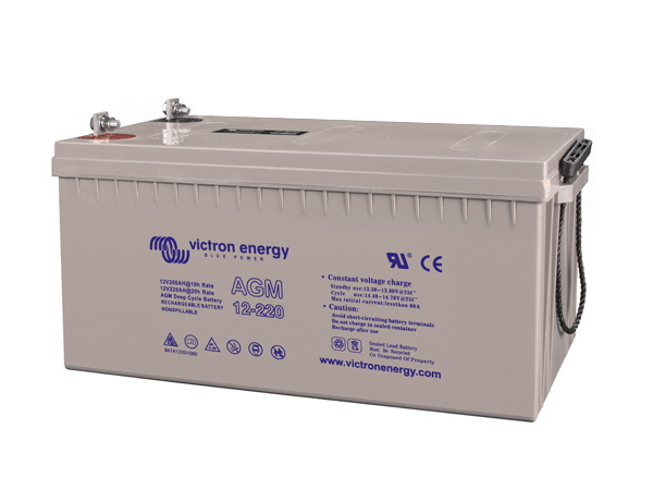 220Ah - 12V Victron AGM Deep Cycle Battery 