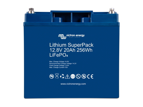 20Ah - 12.8V Victron Lithium SuperPack (M5)