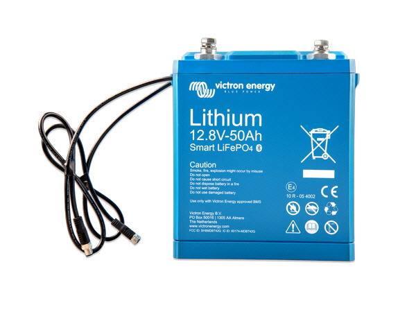50Ah - 12.8V Victron LiFePO4 Smart Battery