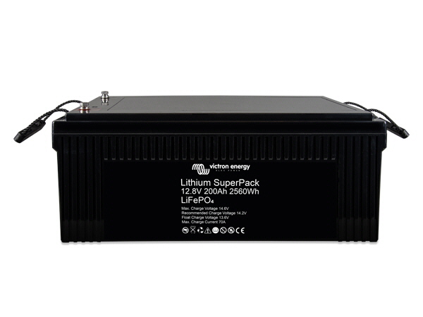 200Ah - 12.8V Victron Lithium SuperPack (M8)