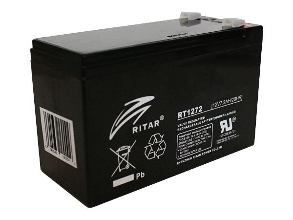 7.2Ah - 12V Sealed Lead Acid Battery