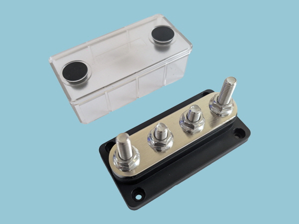 Sunshine Busbar 300A 4P +Cover - Black