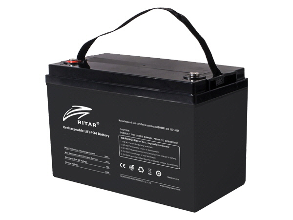 Ritar 135Ah - 12V Lithium Battery LiFePO4 - Bluetooth