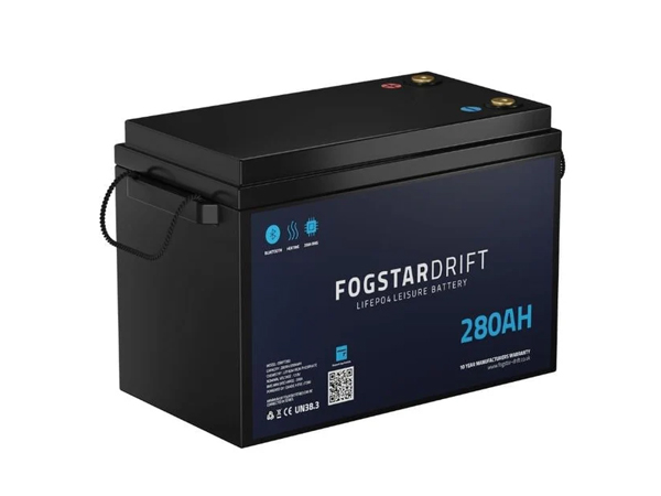 280Ah 12V Drift Lithium Battery - Bluetooth & Heater