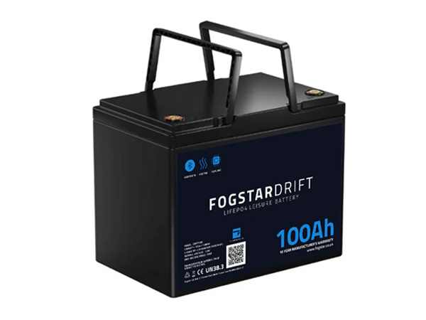FogStar Drift 100Ah 12V Lithium Battery - Bluetooth & Heater