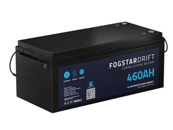 FogStar Drift 460Ah 12V Lithium Battery - Bluetooth & Heater