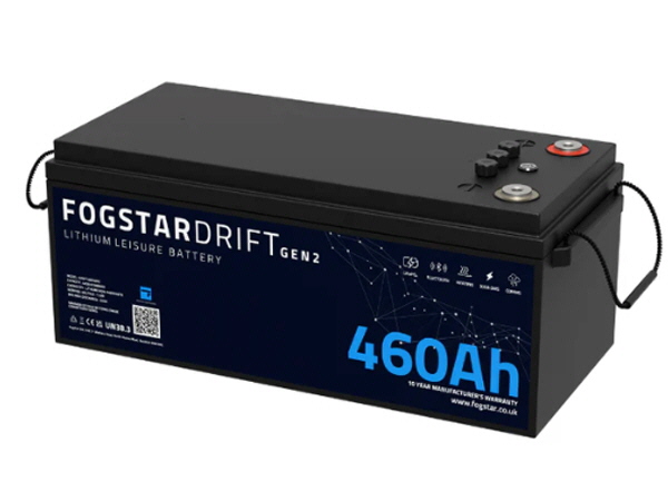 FogStar Drift 460Ah 12V Lithium Battery - Bluetooth & Heater (Gen2)