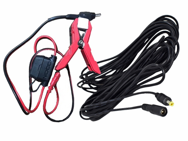 Farmstream -12V CCTV Extension Cable with Croc Clips -10m