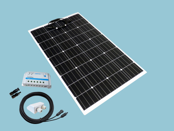 120W Sunshine Flexible Solar Caravan Motorhome & Boat Kit