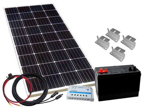 185W Sunshine Solar - Farmstream 360 CCTV Kit