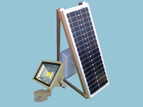 Off Grid Solar Security Floodlight with PIR Sensor- Kit