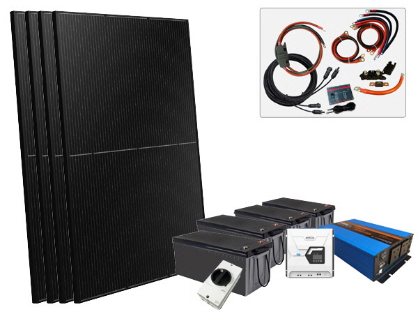 1800W - 24V Off Grid Solar Kit - Power Inverter