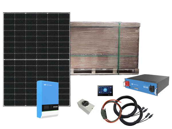 2730W - 48V Off Grid Solar Kit - 3kVA RiiOSun-II - All in One