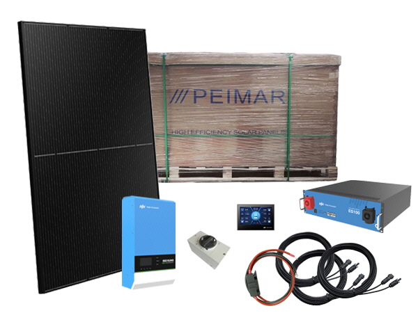 3915W - 48V Off Grid Solar Kit - Inverter/Charger/MPPT