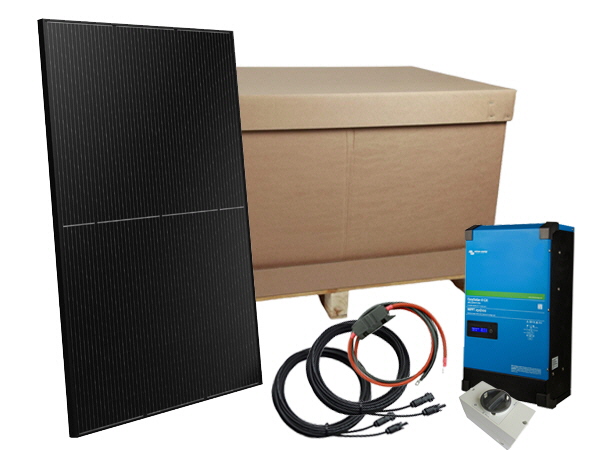 4000W - 48V Off/On Grid Solar Kit - 3kVA Victron - All in One