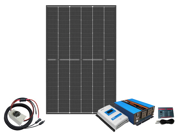 445W - 24V Off Grid Solar Kit - Power Inverter