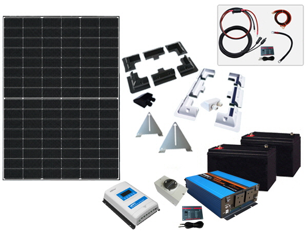 455W - 24V Off Grid Solar Kit - Power Inverter