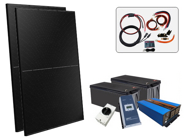 900W - 12V Off Grid Solar Kit - Power Inverter