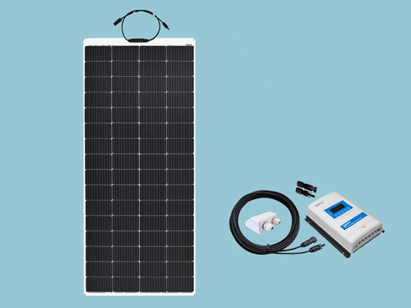 220W Marine Flexible Solar Panel Kit