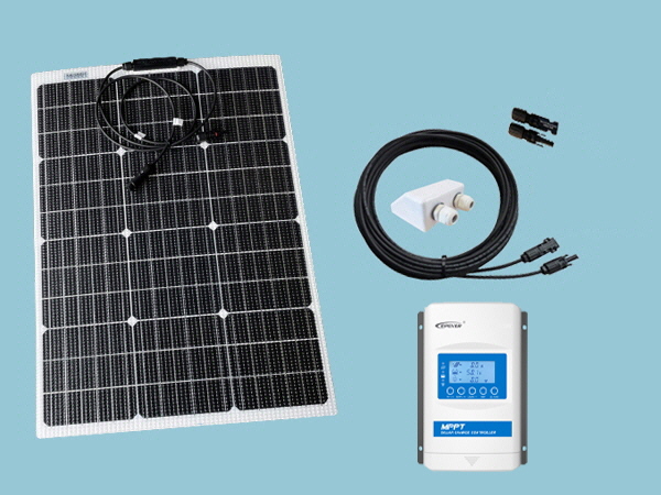 50W Sunshine Solar Flexible Panel Kit
