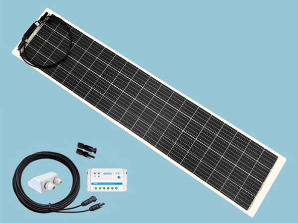 80W Sunshine Flexible Solar Caravan Motorhome & Boat Kit