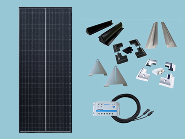 100W Sunshine Solar Caravan Motorhome & Boat Kit
