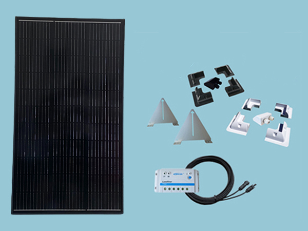 150W Sunshine 'Slimline' Solar Caravan Motorhome & Boat Kit