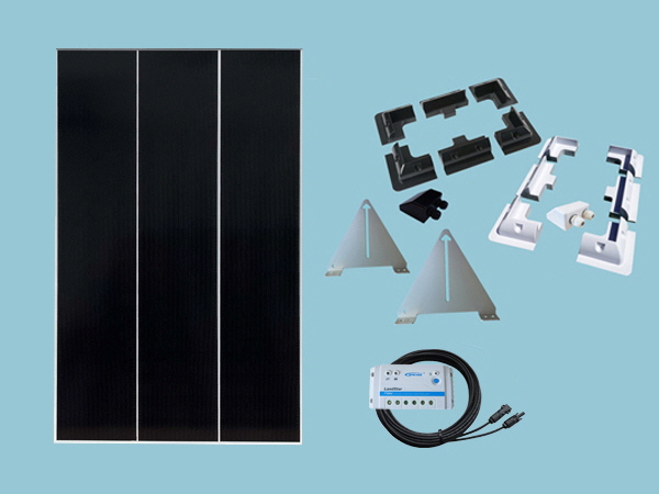 180W Sunshine 'Slimline' Solar Caravan Motorhome & Boat Kit