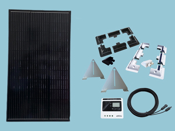 200W Sunshine Solar Caravan Motorhome & Boat Kit