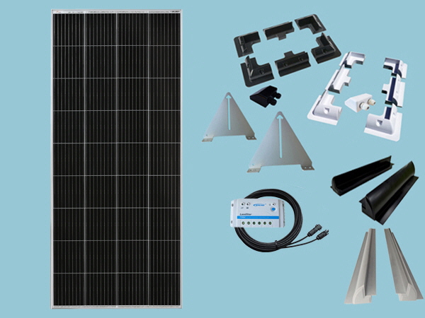 200W Sunshine Solar Caravan Motorhome & Boat Kit