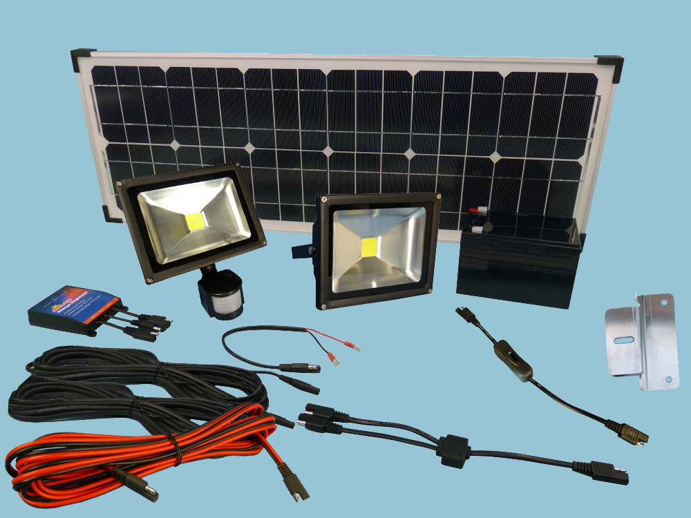 Solar fastFIX Floodlight Kit