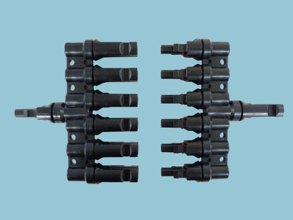 Pair of MC Type 4 Solar Branch Connectors (6 to 1)
