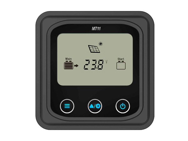 MT11 - Remote Meter for DuoRacer Solar Controller