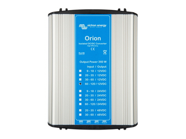 Victron Orion 110/12V 30A (360W) Isolated DC-DC Converter